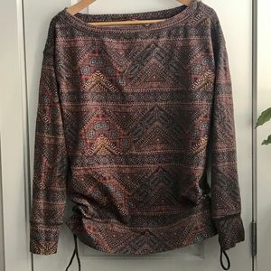 prAna Ostara organic cotton hemp oversized top